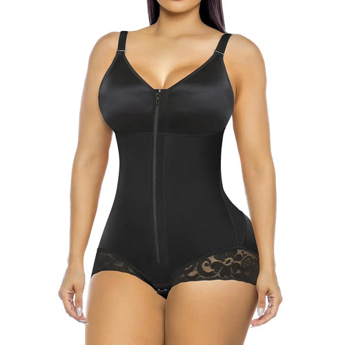 YIANNA Overbust Fajas Colombianas Shapewear for Women Tummy Control Brief Shaper Girdles Compression Garment