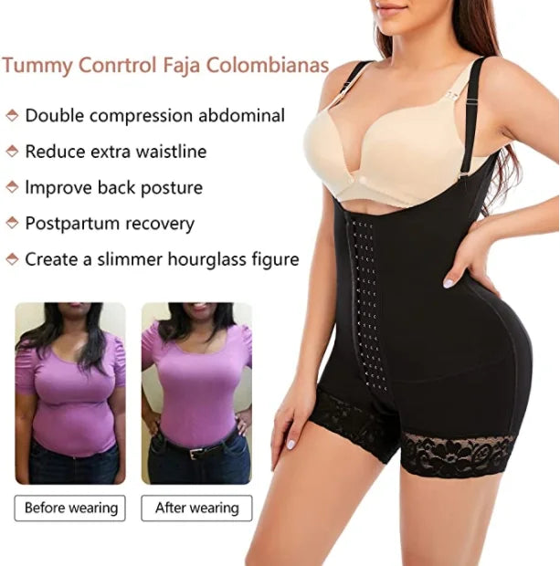 Colombianas Post After Surgery Bbl Stage 2 Butt Lifter Faha Body Shaper Para Mujer Slimming Shapewear